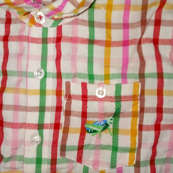 Gingham Cath Kids Kidston button down size 5-6 new - Picture 2 of 4
